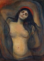 Poster Madonna - Edvard Munch - Large 70x50 - Symbolisme - Kunst - Kleur