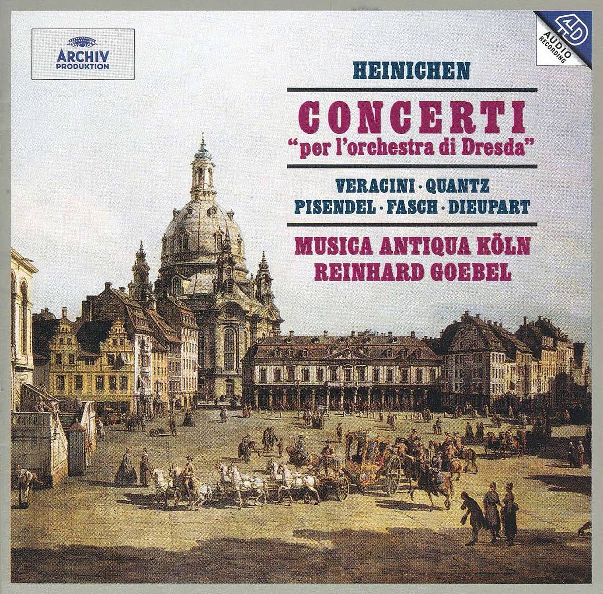 Heinichen: Concerti; et al / Goebel, Musica Antiqua Koln