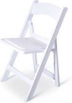 Wedding Chair klapstoel - Wit