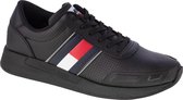 Tommy Hilfiger Flexi Perf Leather Runner EM0EM00580-BDS, Mannen, Zwart, Sneakers, maat: 42 EU