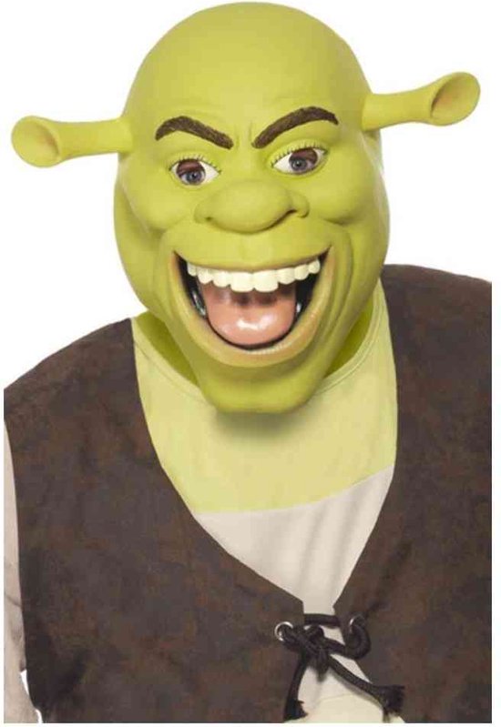 "Masker van Shrek™  - Verkleedmasker - One size"