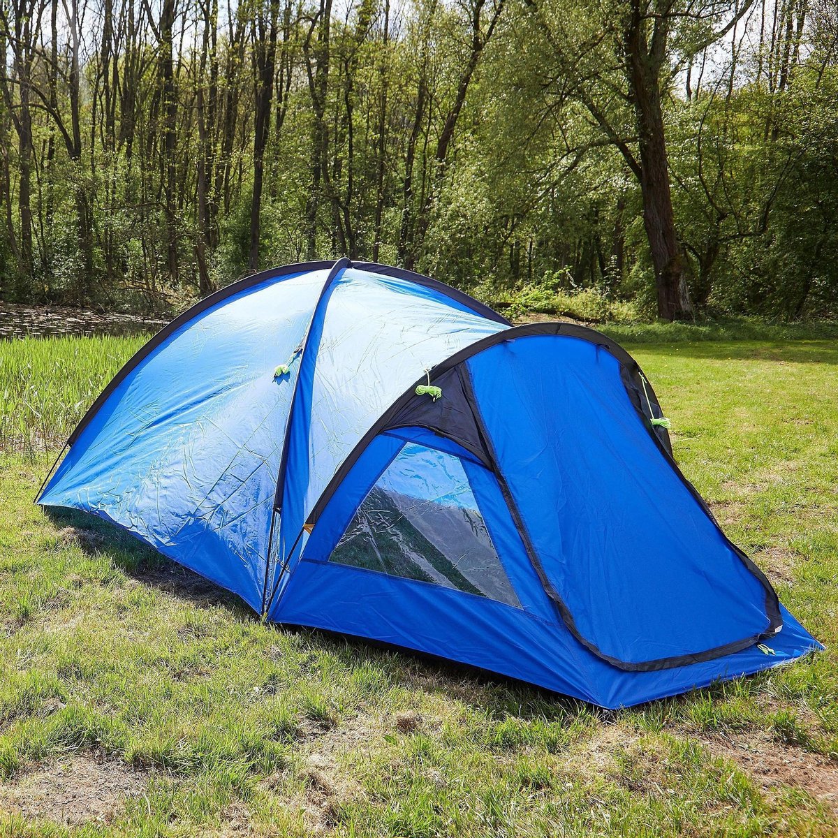 Eurohike Cairns 3 Deluxe Tent Blauw 