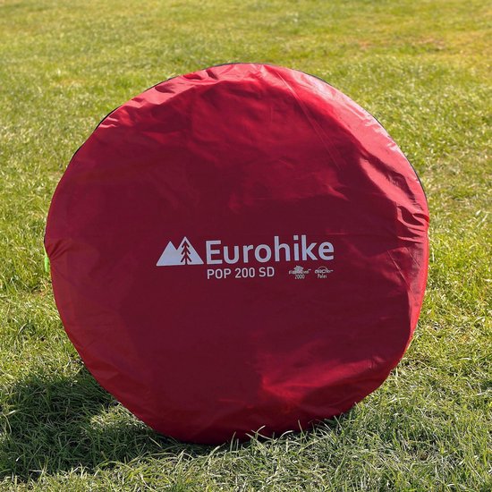 | Eurohike Pop Up 200 Sd 2 Persoons Tent Rood EUROHIKE POP UP 200 SD 2 PERSOONS TENT ROOD