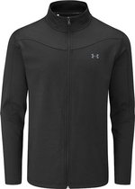 UA Storm Midlayer Full Zip-Black / / Pitch Gray