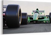 Schilderij - Motor sports race car competitive — 100x70 cm