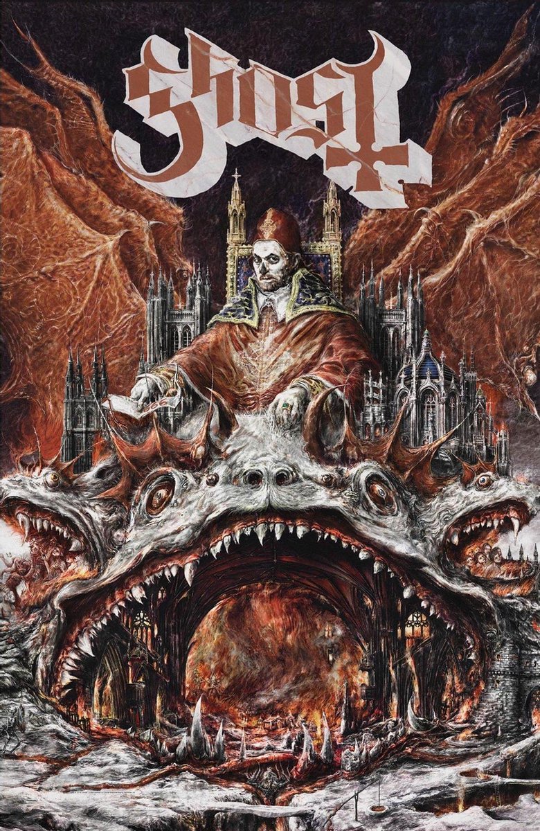Ghost Textiel Poster Prequelle Multicolours