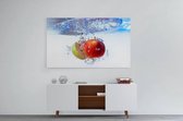 Schilderij - Apple splash — 90x60 cm