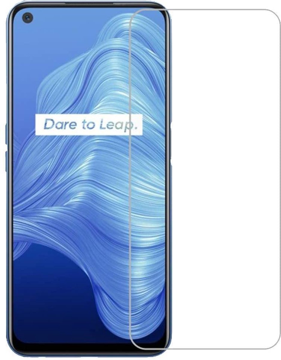 Screenprotector Glas - Tempered Glass Screen Protector Geschikt voor: Oppo A53 (2020) - 2x