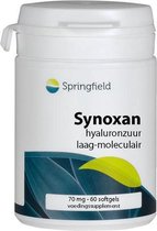 Springfield Synoxan - 60 softgels - Hyaluronzuur - Voedingssupplement
