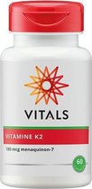 Vitals Vitamine K2 180 mcg Voedingssupplement - 60 vegicaps