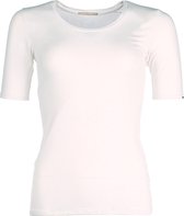 The Original Shortsleeve Shirt - Ivory (gebroken wit) - XS - bamboe kleding dames