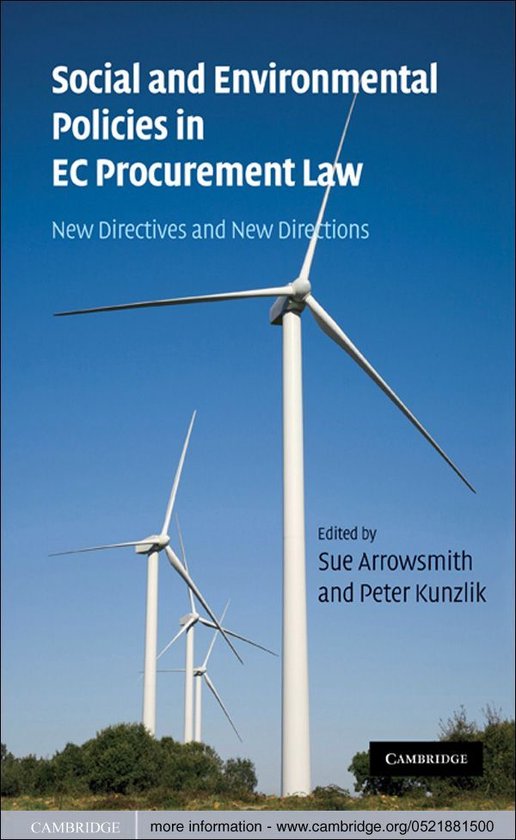 Social and Environmental Policies in EC Procurement Law - cover