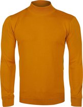 Ferlucci – Exclusieve Heren Trui met Turtleneck Col – Geel