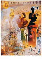 Salvador Dali - El torero hallucinogene Kunstdruk 60x80cm