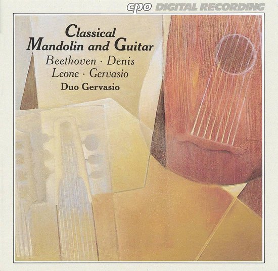 Classical Mandolin & Guitar, Duo Gervasio CD (album) Muziek
