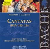 Cantatas BWV193,194