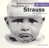 Strauss: Sinfonia Domestica, etc / de Waart