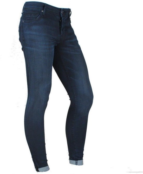 Cars Jeans - Jeans pour hommes - Super Skinny - Stretch - Longueur 32 - Poussière - Enduit noir