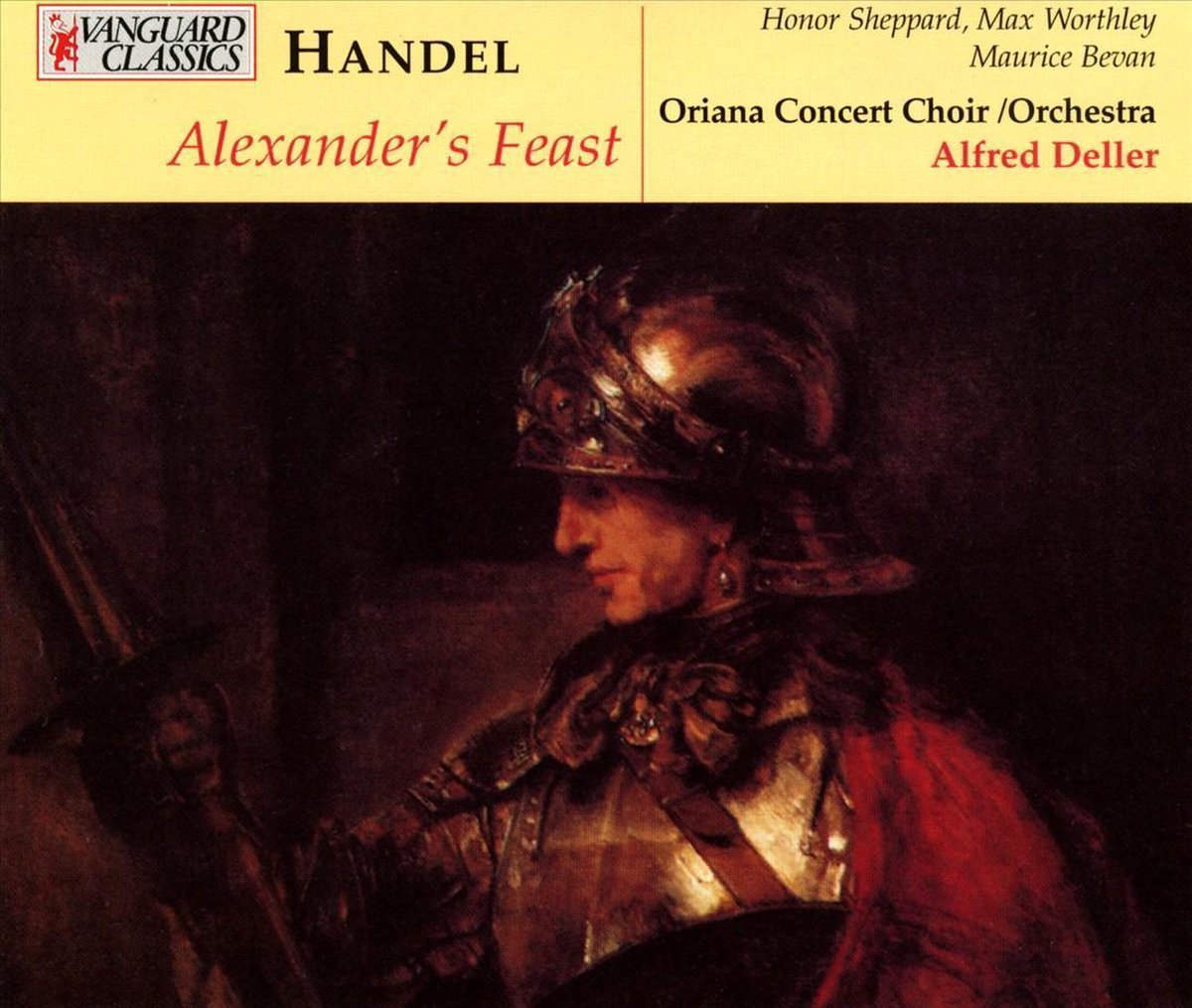 Handel: Alexander's Feast
