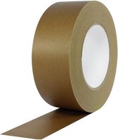 Ecologische Kraft Tape 50 mm x 50 meter | papieren plakband | Ecotape | Paper tape | verpakkingsplakband paper