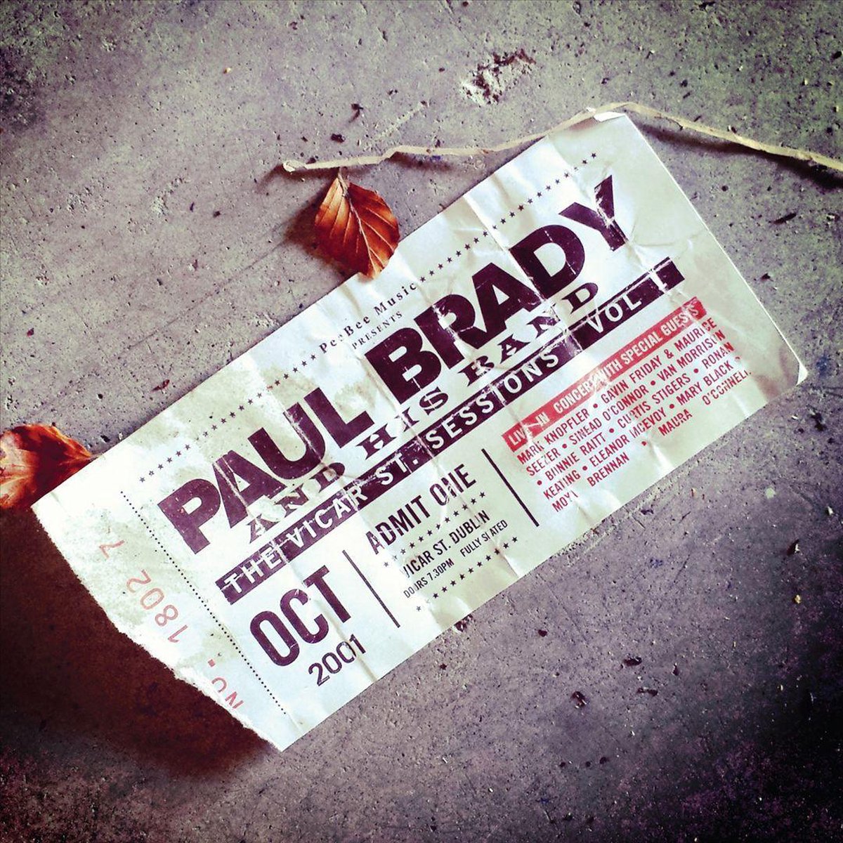 Paul Brady - The Vicar Street Sessions Vol. 1 (CD)