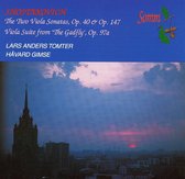 Viola Sonatas/Viola Suite From The Gadfly