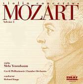 Mozart: Violin Concertos Vol 3 / Tenenbaum, Kapp, Czech PO