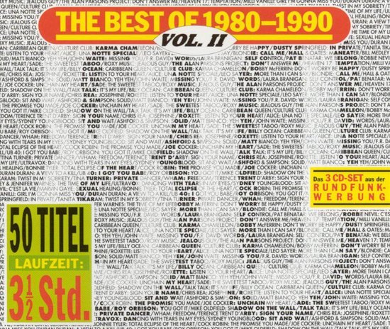 Best of 1980-1990, Vol. 2