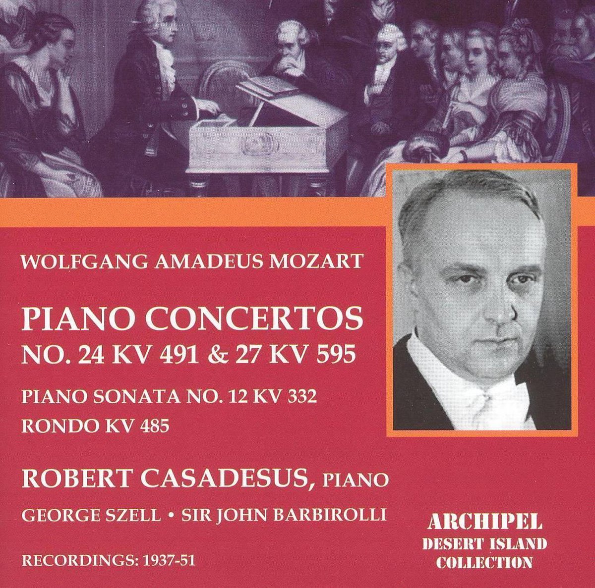 Mozart: Klavierkonzerte No. 24 & 27