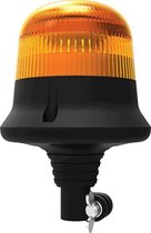 BASICVIEW LED flitslamp DIN opsteek AMBER