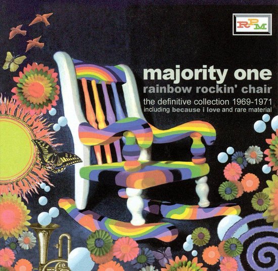 Rainbow Rockin Chair