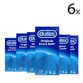 Durex Originals Condooms Extra Safe - 6x 12 stuks