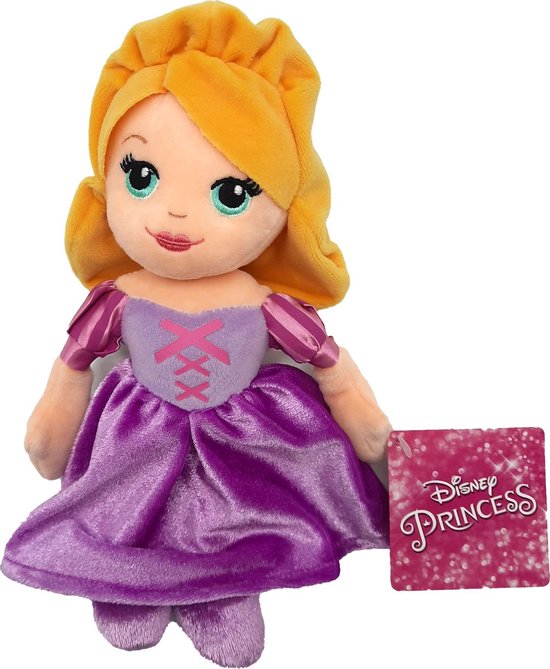 Beenmerg rol feit Disney Princess - Rapunzel - Knuffel - 23 cm | bol.com