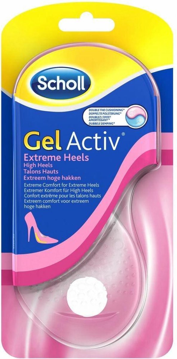 Scholl Inlegzolen Gel Activ Hakken – Paar - Schoenen.nl