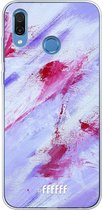 Honor Play Hoesje Transparant TPU Case - Abstract Pinks #ffffff