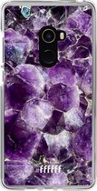 Xiaomi Mi Mix 2 Hoesje Transparant TPU Case - Purple Geode #ffffff