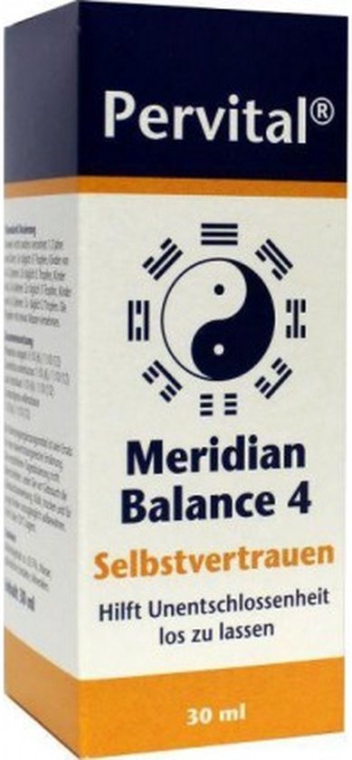 Foto: Meridian balance 4 zelfvertrouwen 30 ml