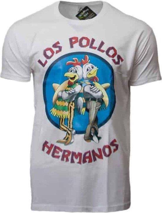 Los Pollos Hermanos Hommes Breaking Bad T-Shirt T-Shirt Heisenberg Chemise
