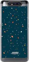 Samsung Galaxy A80 Hoesje Transparant TPU Case - Terrazzo N°9 #ffffff