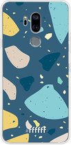 LG G7 ThinQ Hoesje Transparant TPU Case - Terrazzo N°7 #ffffff