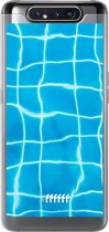 Samsung Galaxy A80 Hoesje Transparant TPU Case - Blue Pool #ffffff