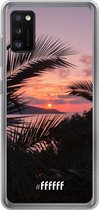 Samsung Galaxy A41 Hoesje Transparant TPU Case - Pretty Sunset #ffffff