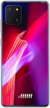 Samsung Galaxy Note 10 Lite Hoesje Transparant TPU Case - Light Show #ffffff
