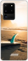 Samsung Galaxy S20 Ultra Hoesje Transparant TPU Case - Sunset Surf #ffffff