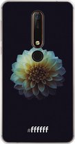 Nokia X6 (2018) Hoesje Transparant TPU Case - Just a Perfect Flower #ffffff