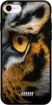 6F hoesje - geschikt voor iPhone SE (2020) - Transparant TPU Case - Tiger #ffffff