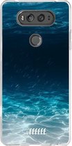 LG V20 Hoesje Transparant TPU Case - Lets go Diving #ffffff