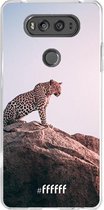 LG V20 Hoesje Transparant TPU Case - Leopard #ffffff