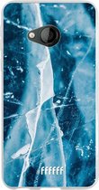 HTC U Play Hoesje Transparant TPU Case - Cracked Ice #ffffff