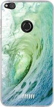 Huawei P8 Lite (2017) Hoesje Transparant TPU Case - It's a Wave #ffffff